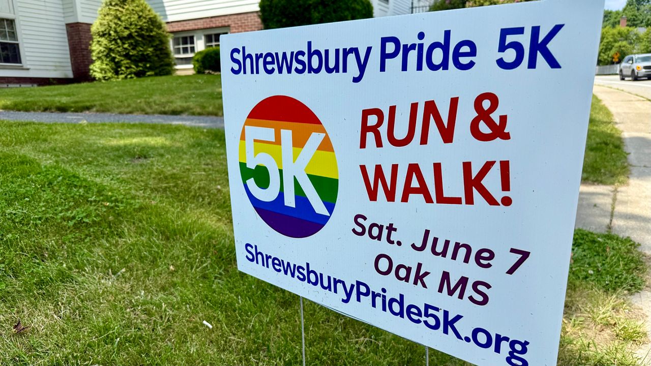 The Pride 5K starts at 9 a.m. at Oak Middle School. (Spectrum News 1/Meghan Parsons)