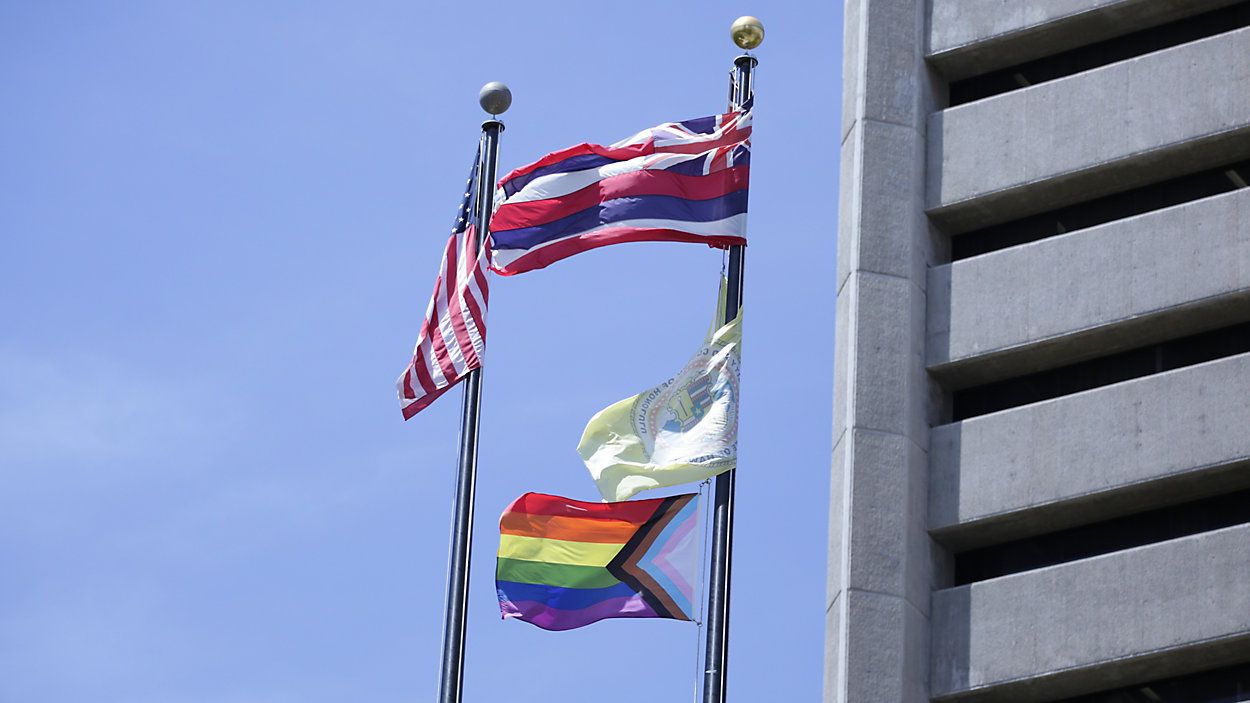 The Department of Health's “Statement on Transgender Rights and Public Health” comes during Honolulu Pride Month. (Spectrum News/Brian McInnis)