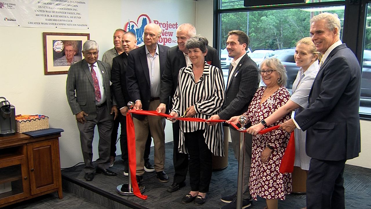 Project New Hope opens new Sully's Veteran Food Pantry on James Street in Worcester