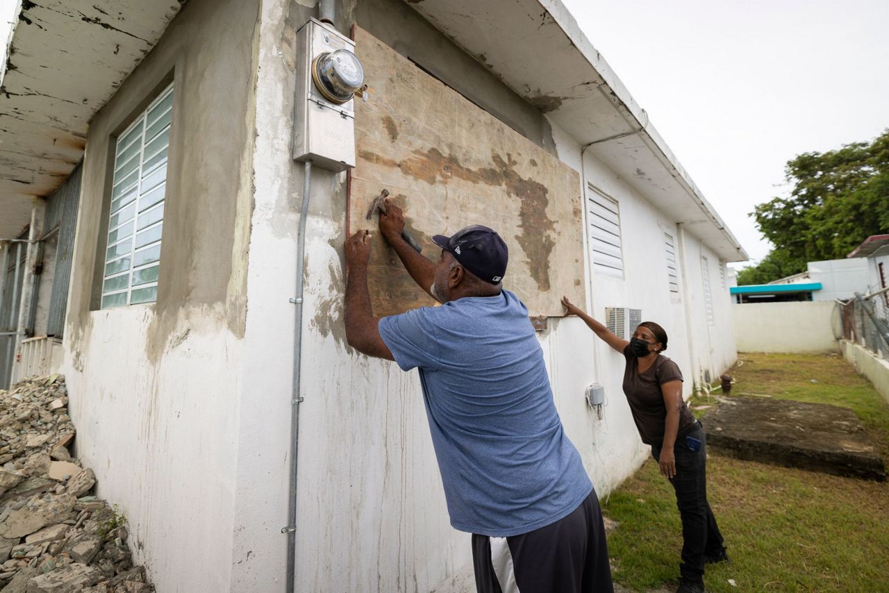 Tropical Storm Fiona heads for Puerto Rico with heavy rains