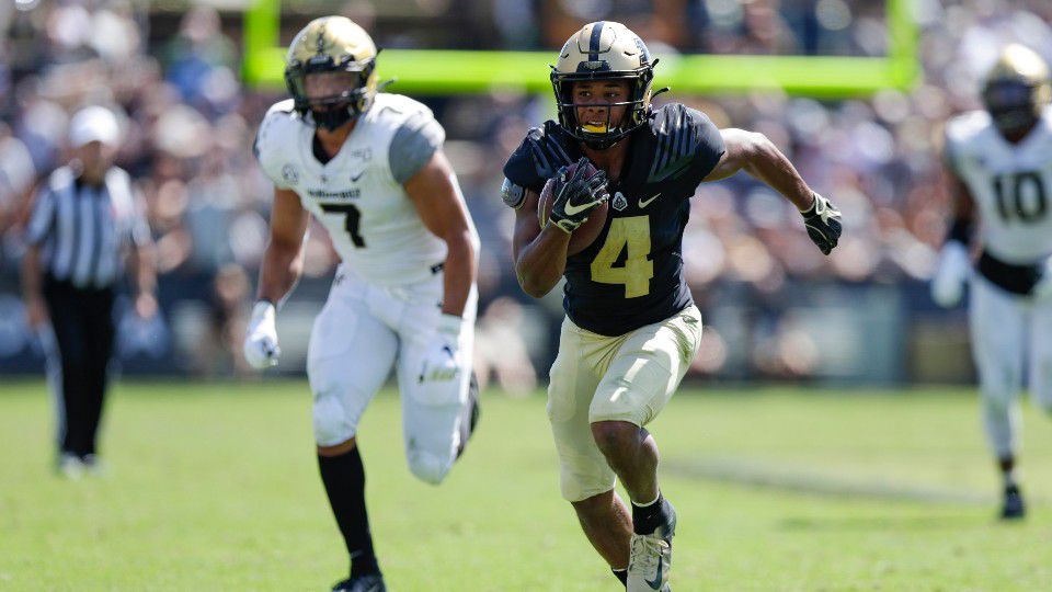 Rondale Moore posted ridiculous numbers during his pro day at Purdue