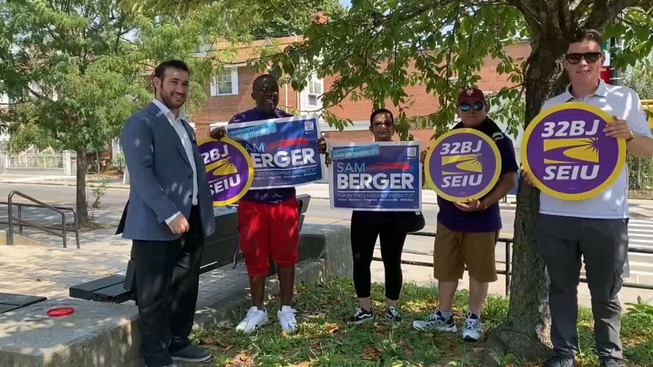 Democrat Sam Berger beat David Hirsch in a special election for a state Assembly seat in Queens. In this photo, Berger is pictured.