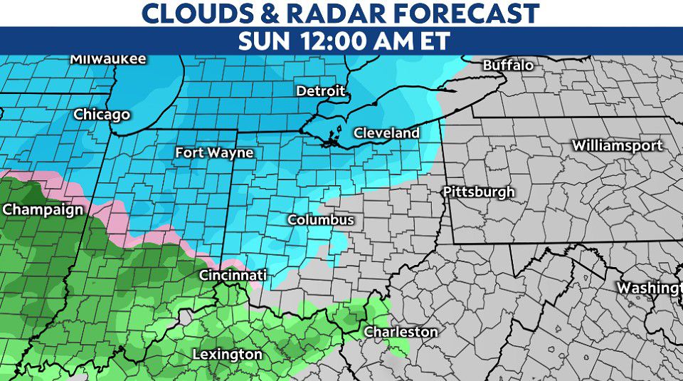 More snow heading in, some warnings and advisories in place