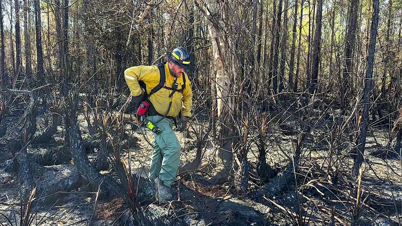 Dry conditions in Central Florida create fire danger