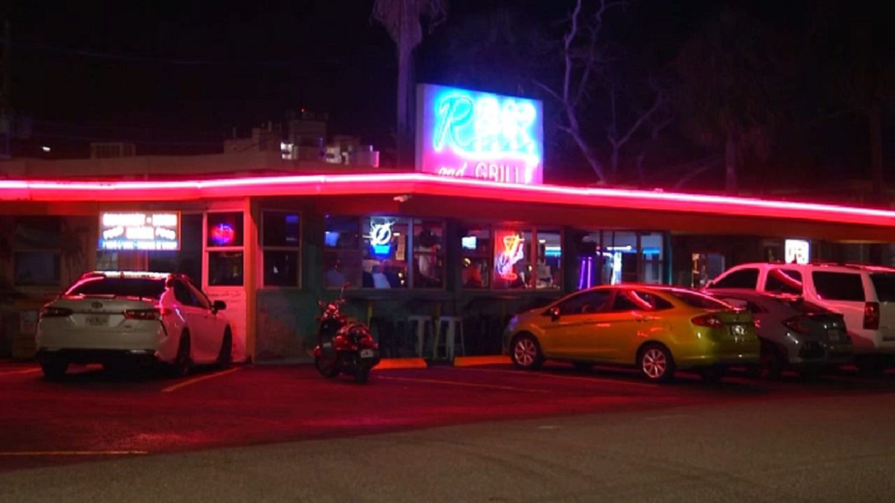 According to the Pinellas County Sheriff’s Office, Mark McKeown ran over his father in the parking lot of “R-Bar” in Treasure Island around 8:30 p.m. Saturday night. (Spectrum News)