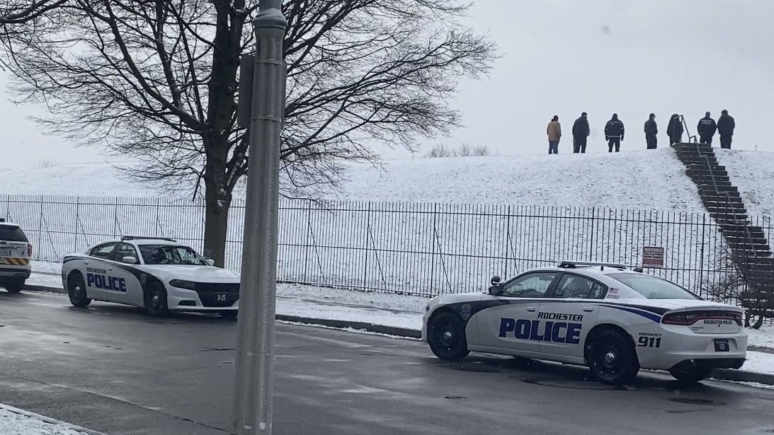 Rochester Police vehicles. (Spectrum News 1 Photo)