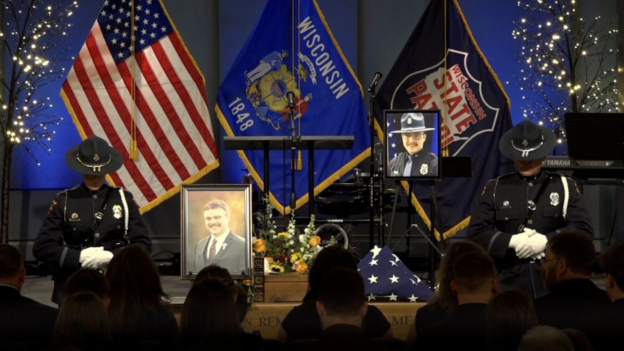 Fallen State Trooper Bradley Ritger honored in Chippewa Falls