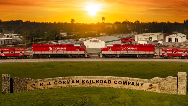 R.J. Corman Central Kentucky yard