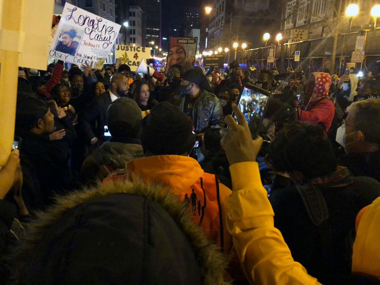 Police promise 'safe, peaceful' marches after Ohio shooting