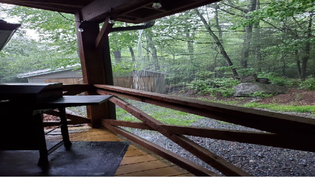 Scattered showers and storms