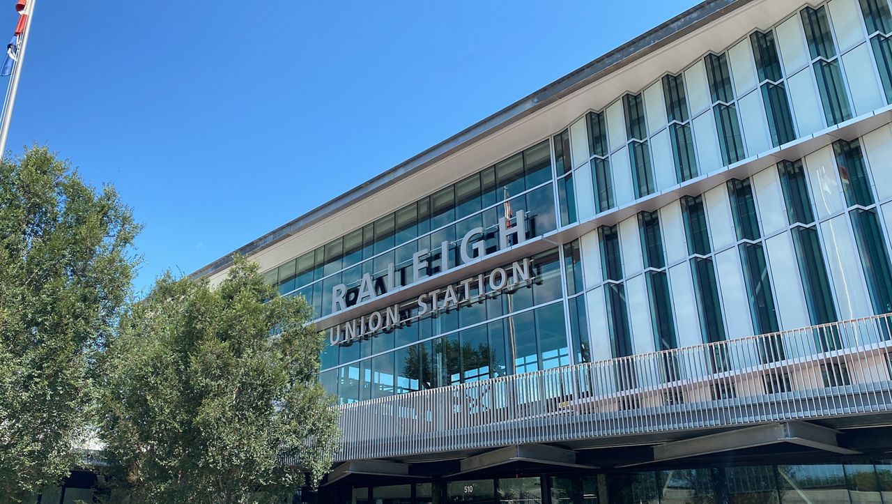 Expanded rail service between Raleigh and Charlotte began Monday.
