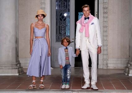 Child Stars Walk the Runway at Ralph Lauren Children's Fashion