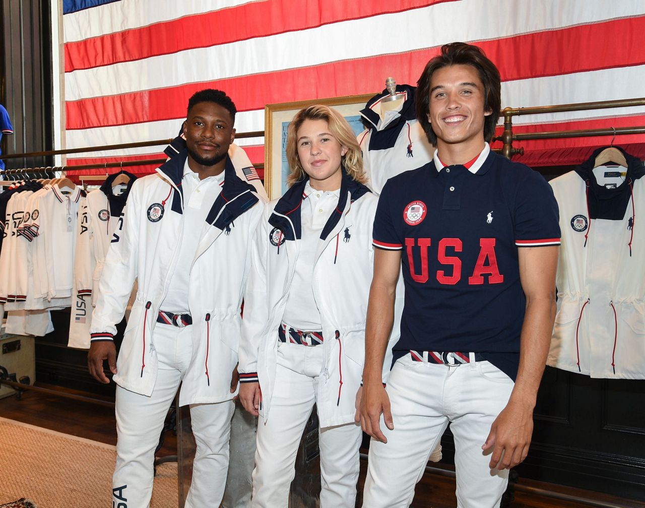 Ralph Lauren unveils crisp white Team USA Olympic uniforms