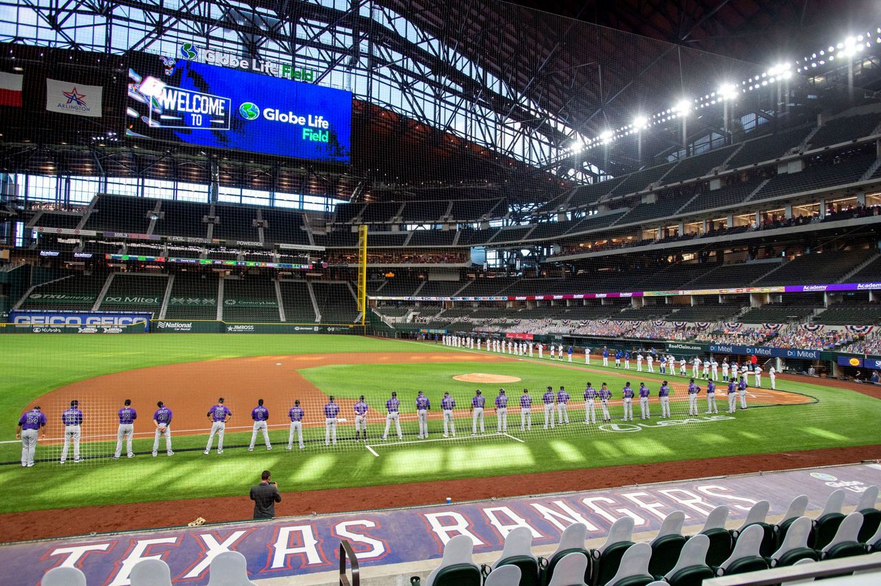 Texas Rangers Opening Day (POSTPONED) in Arlington at Globe Life