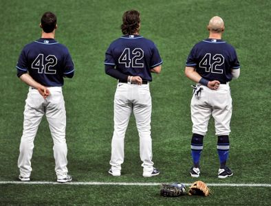 Rangers celebrate Jackie Robinson Day