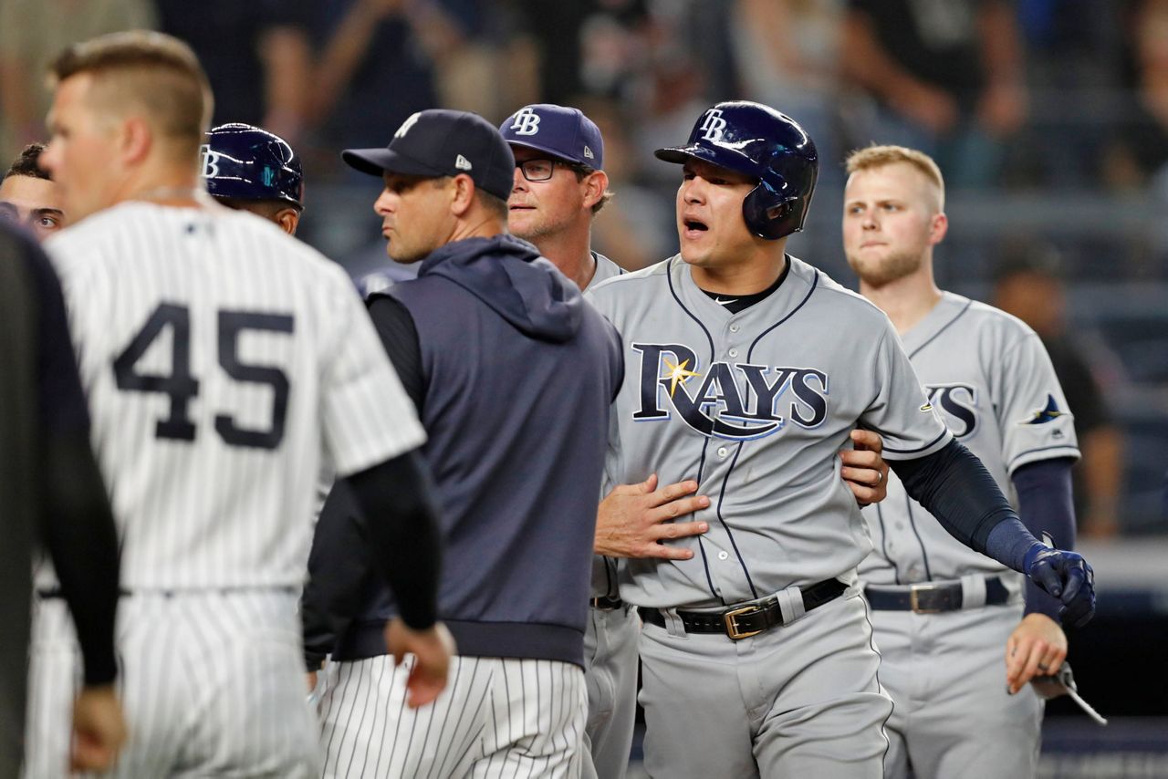 Sabathia, Rays stir it up again in benchesclearing fracas