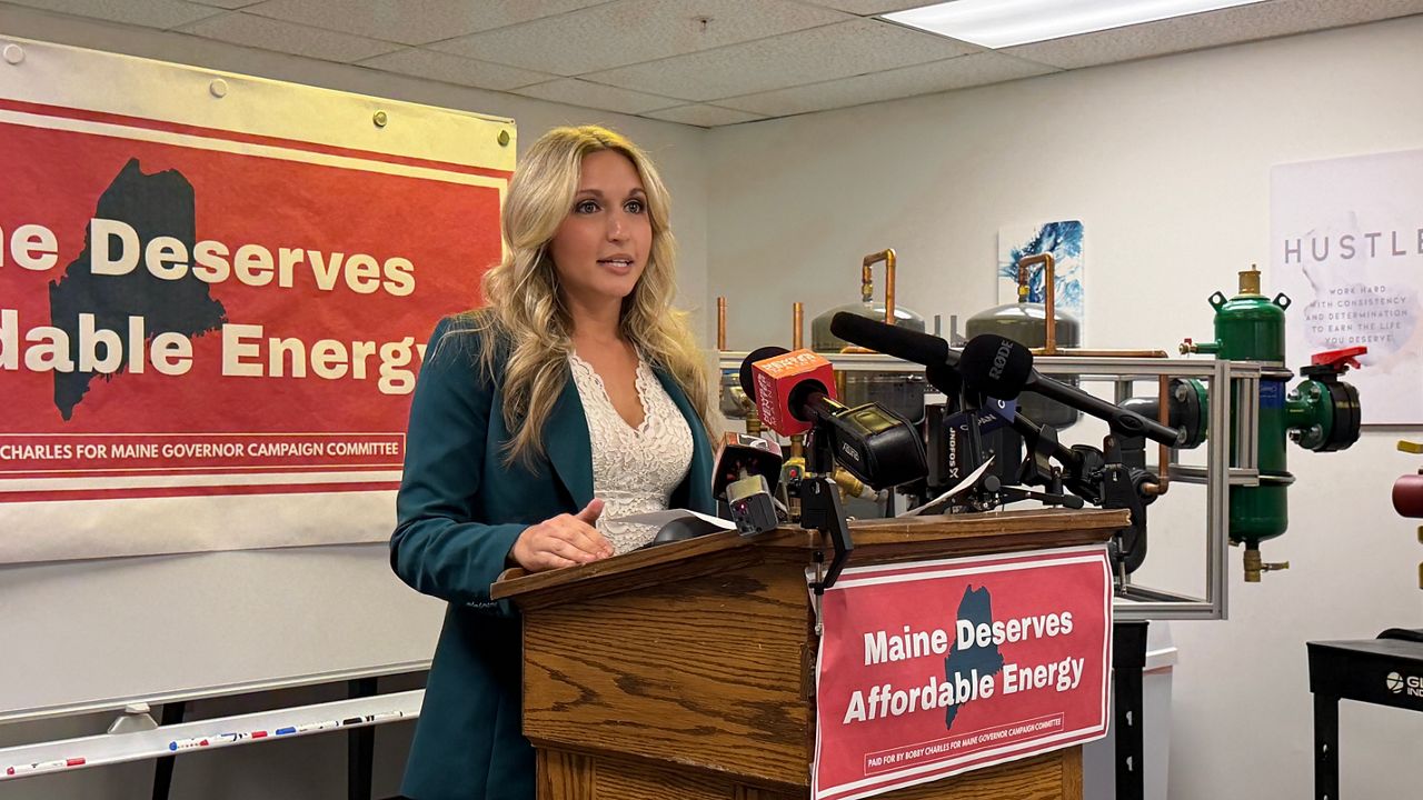 Rep. Reagan Paul (R-Winterport) says Democratic policies focused on climate change have driven up prices for Mainers. (Spectrum News/Susan Cover)