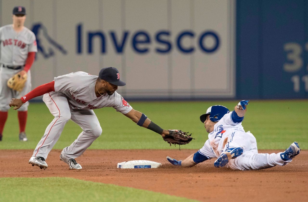 Betts Hits 2 HRs To Power Red Sox To 4-3 Win Over Blue Jays