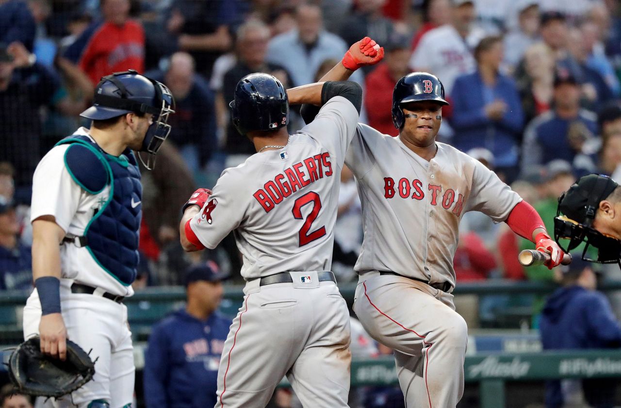 Bogaerts' HR sends Boston past Mariners, 21