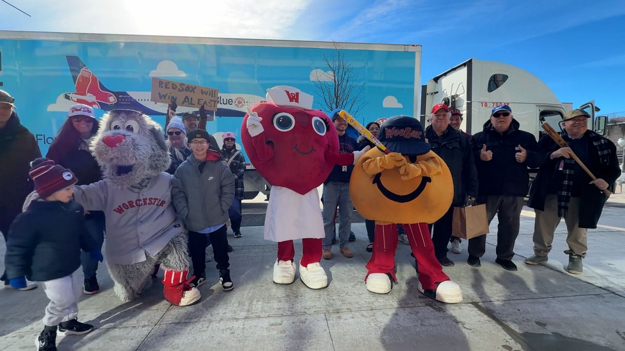 Red Sox Spring Training Truck stops by Polar Park