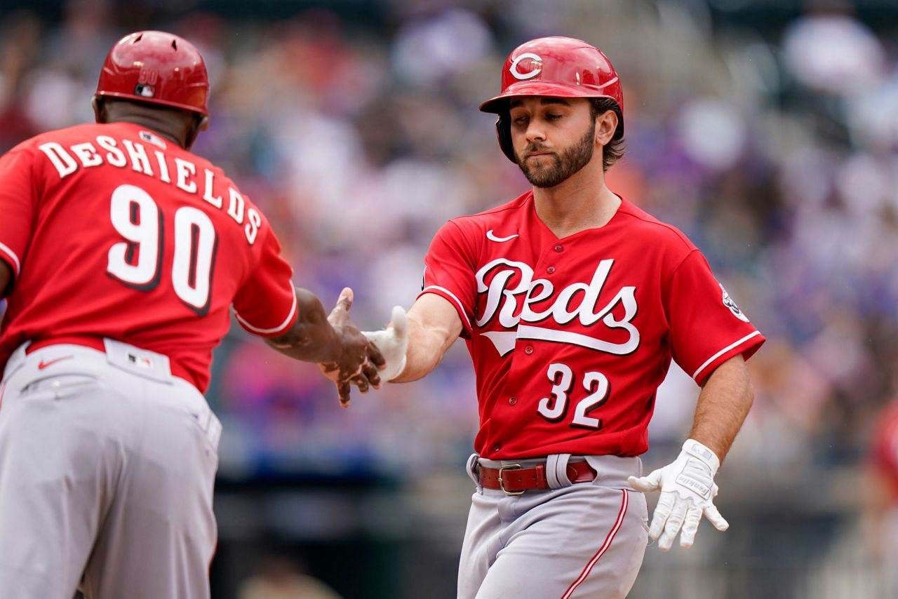 Tyler Naquin on Jesse Winker's 3-homer game, Reds ending losing streak