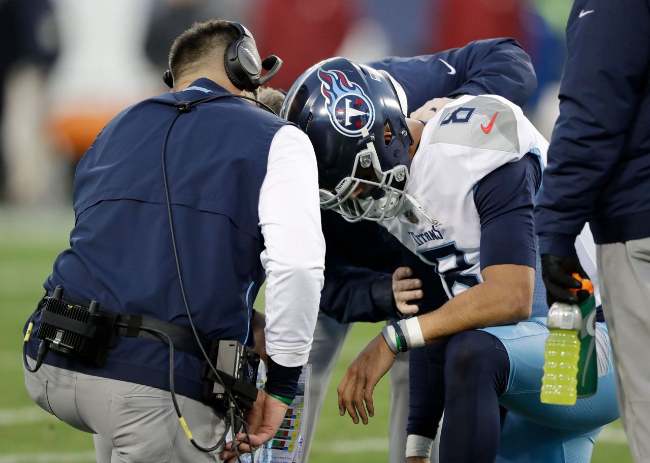 Titans QB Marcus Mariota to miss one game, will be re-evaluated