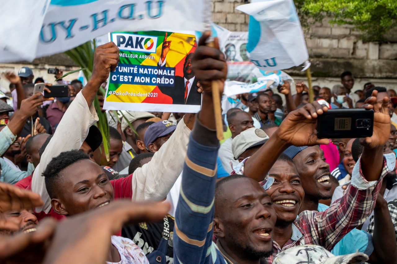 Republic of Congo candidate hospitalized with COVID-19