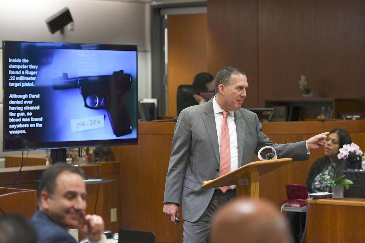 Prosecutor: Victim confided in Durst and it got her killed