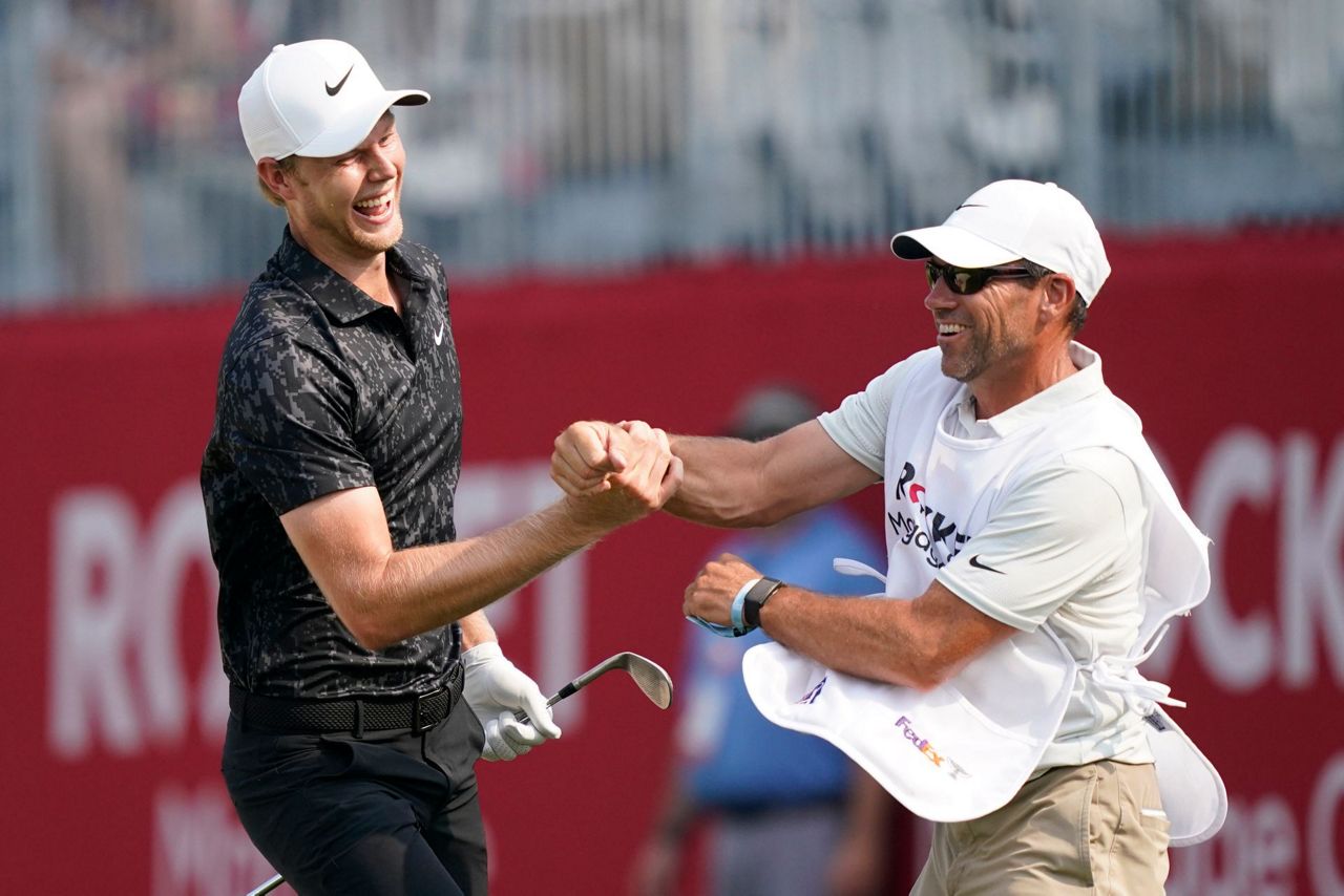 Cam Davis wins Rocket Mortgage Classic on 5th playoff hole