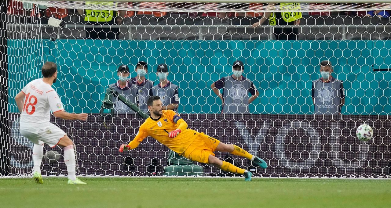 Switzerland beats France on penalties at Euro 2020