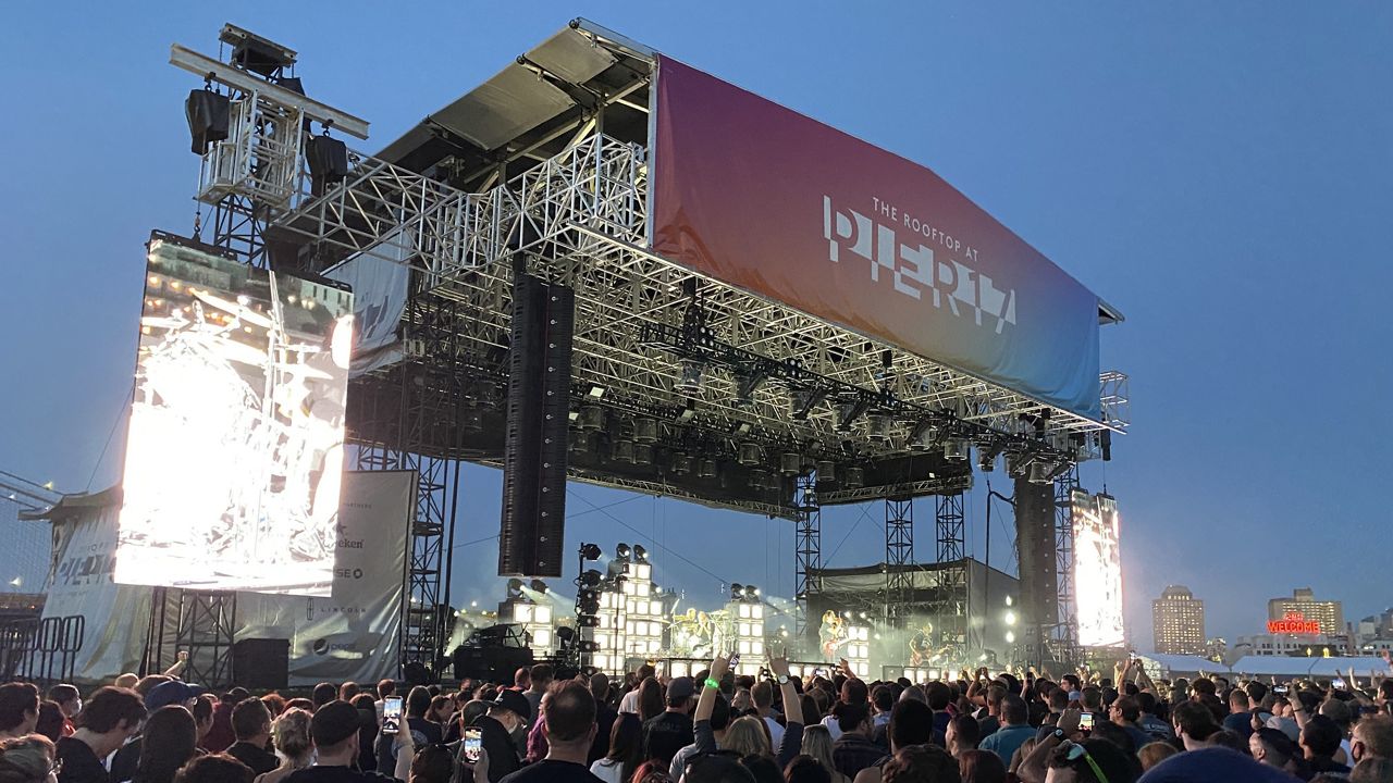 The sights and sounds of The Rooftop at Pier 17