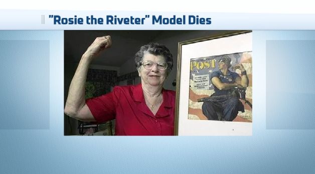 Woman Who Posed for 'Rosie the Riveter' Portrait Passes Away at 92