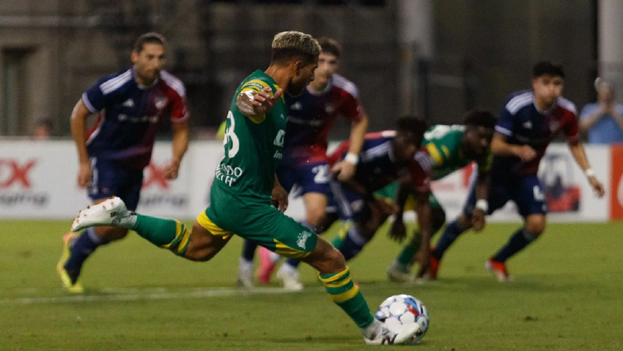 The Rowdies fell 2-1 to FC Dallas Wednesday night in their Round of 16 U.S. Open Cup game at Al Lang Stadium. (Tampa Bay Rowdies)