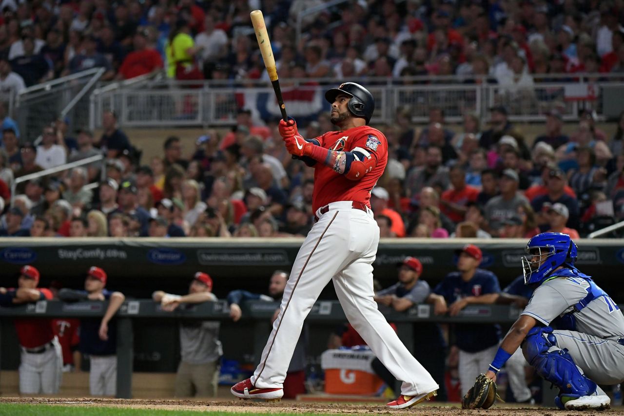 Edwin Encarnacion strikes out swinging., 04/12/2018