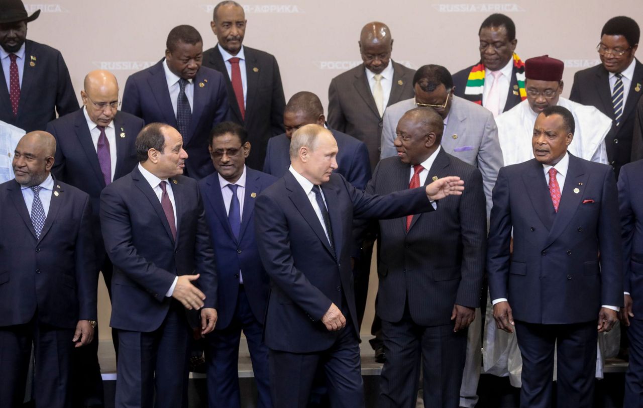 Putin vows to expand economic and security ties with Africa