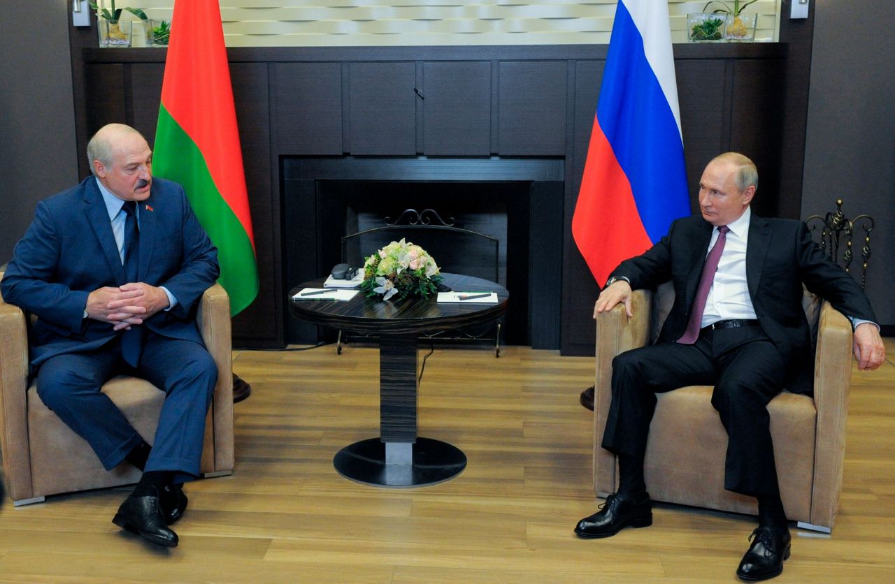 Belarusian Leader Heads To Russia Amid Showdown With EU