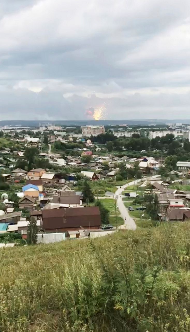 Explosion at Russian ammunition dump injures at least 2