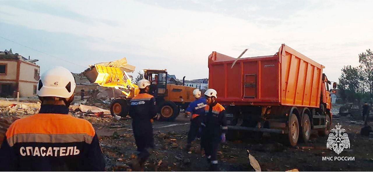 Massive explosion at gas station in Russia's Dagestan kills 27, injures