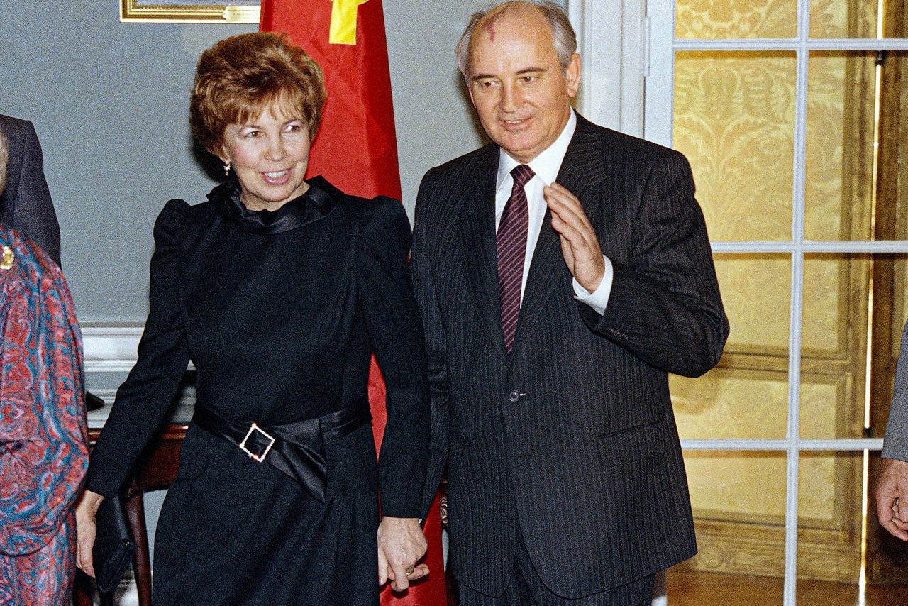 Gorbachev's marriage, like his politics, broke the mold