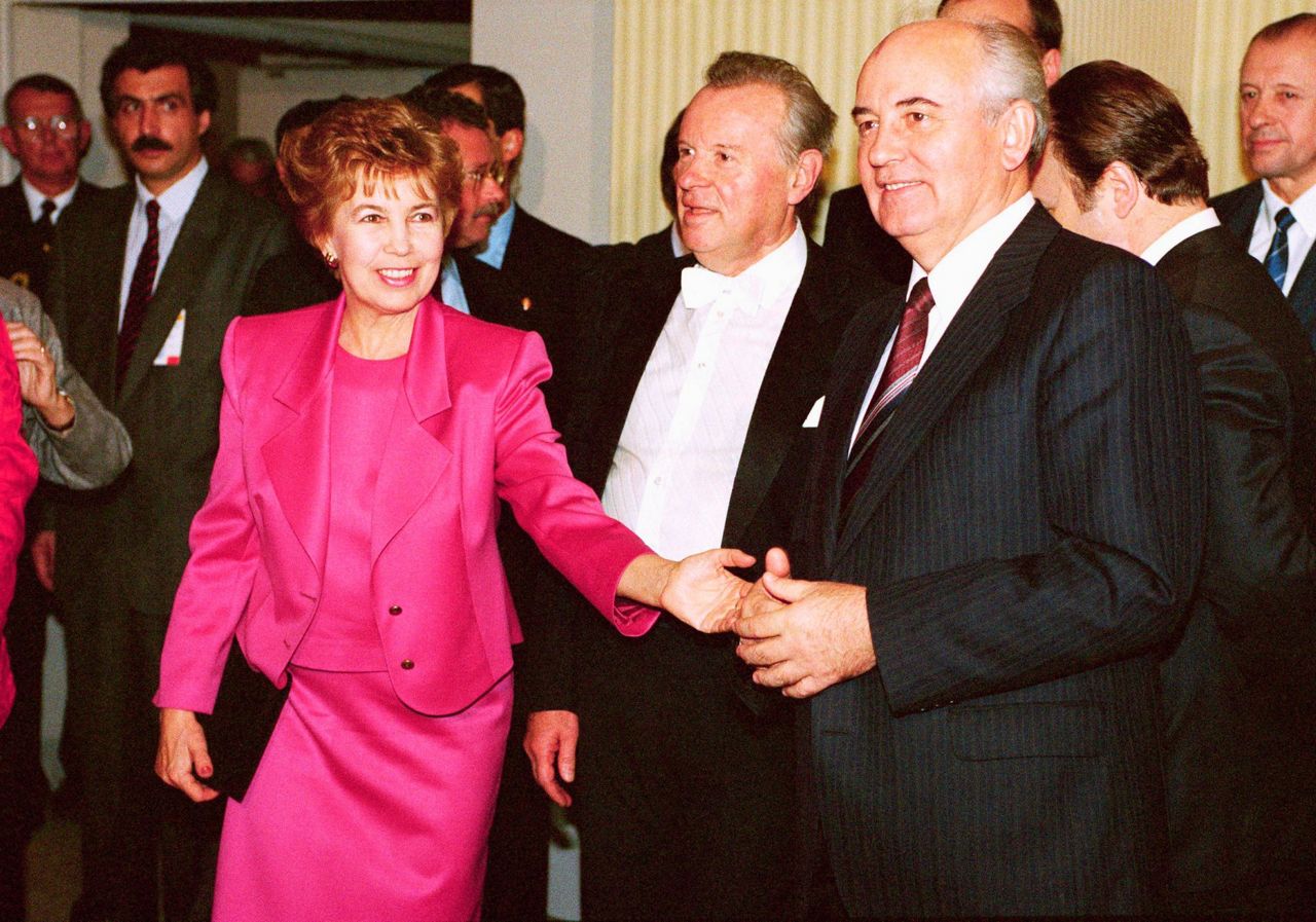 Gorbachev's marriage, like his politics, broke the mold