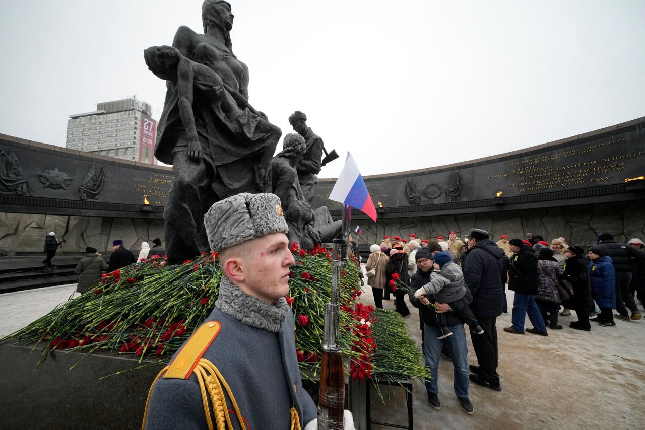 Russia marks 80 years since breaking the Nazi siege of Leningrad