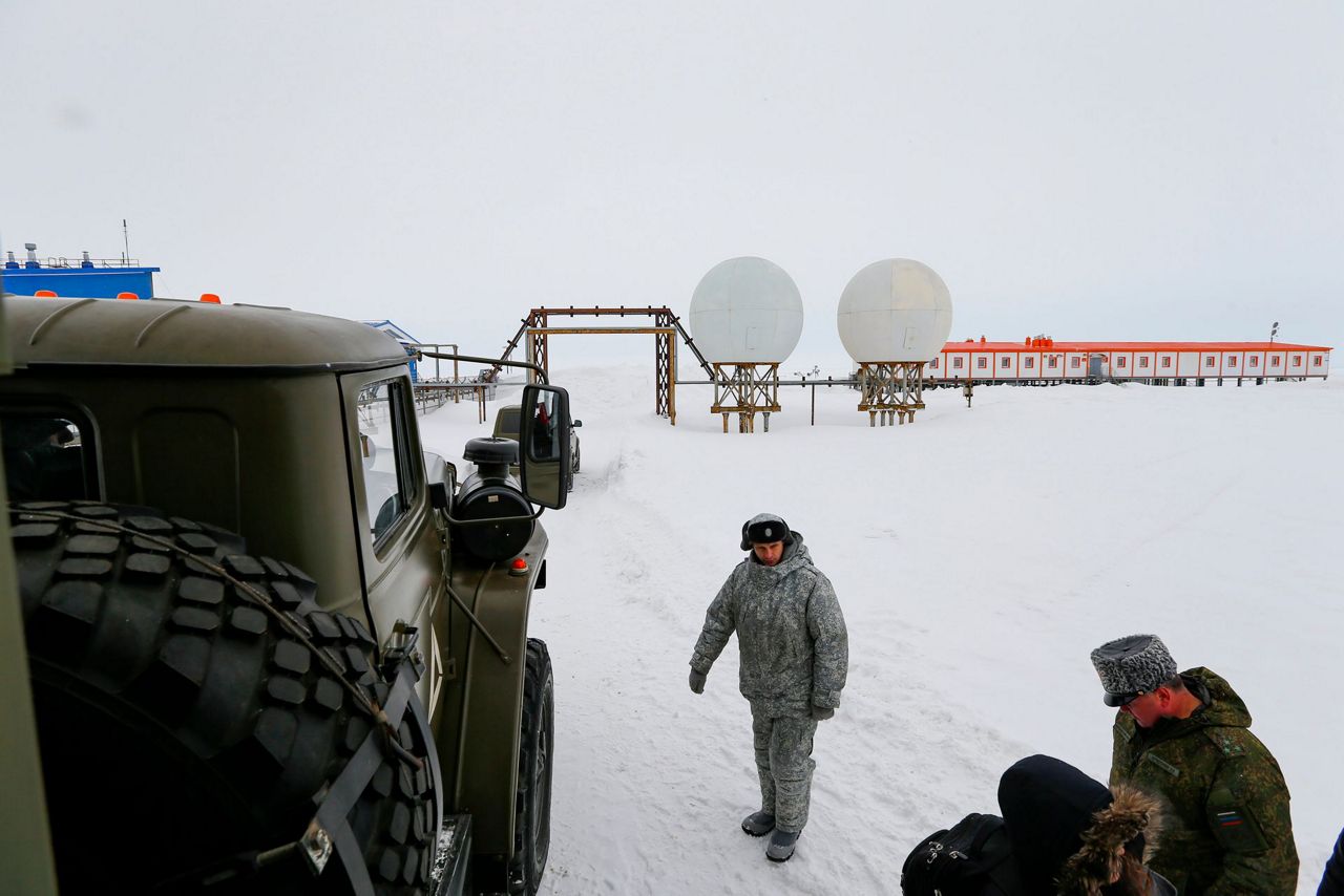 Russia's northernmost base projects its power across Arctic