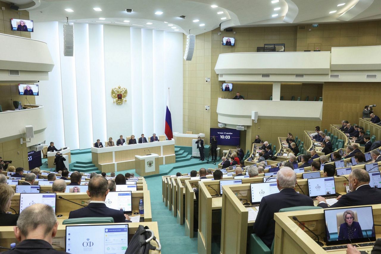 Russian lawmakers set presidential vote for March 17, 2024, clearing a