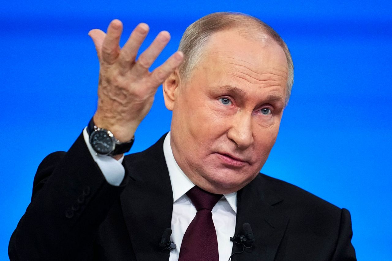 Putin is taking questions from ordinary Russians along with journalists ...