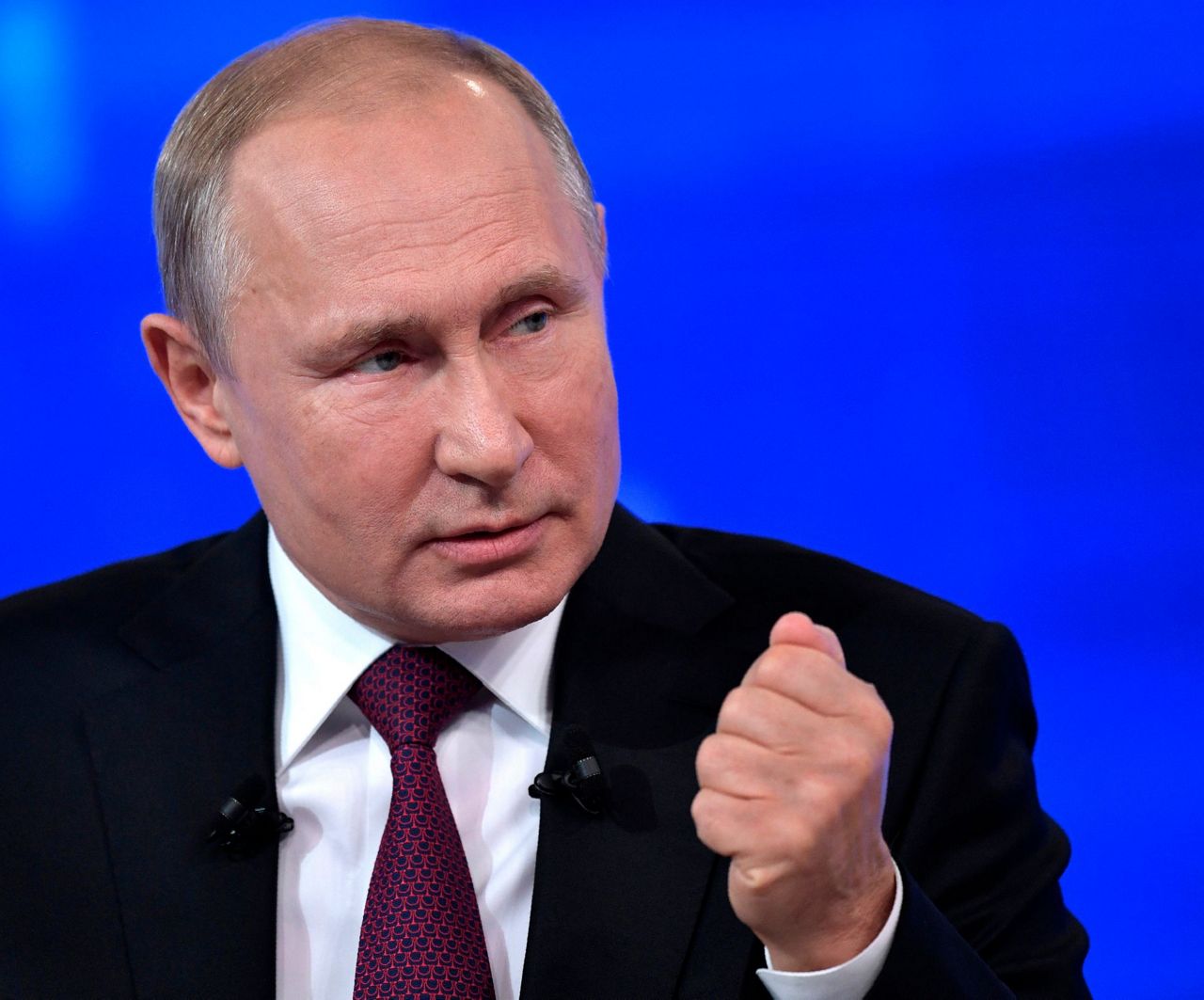 Putin promises social spending boost in annual call-in show