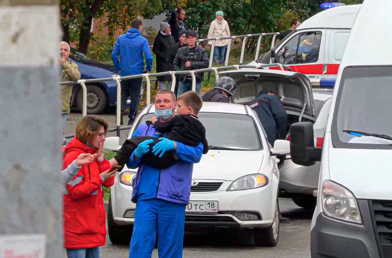 6 dead, 20 wounded in school shooting in Russia