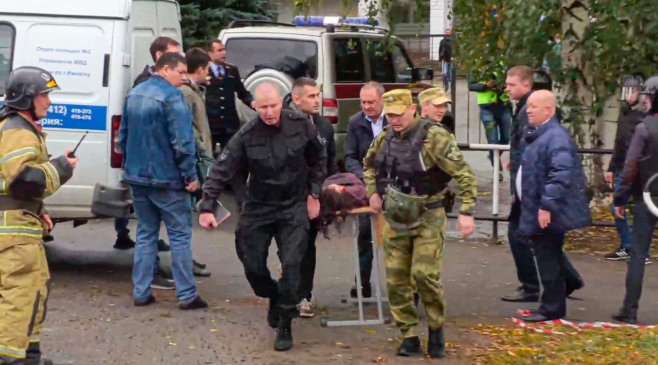 6 dead, 20 wounded in school shooting in Russia