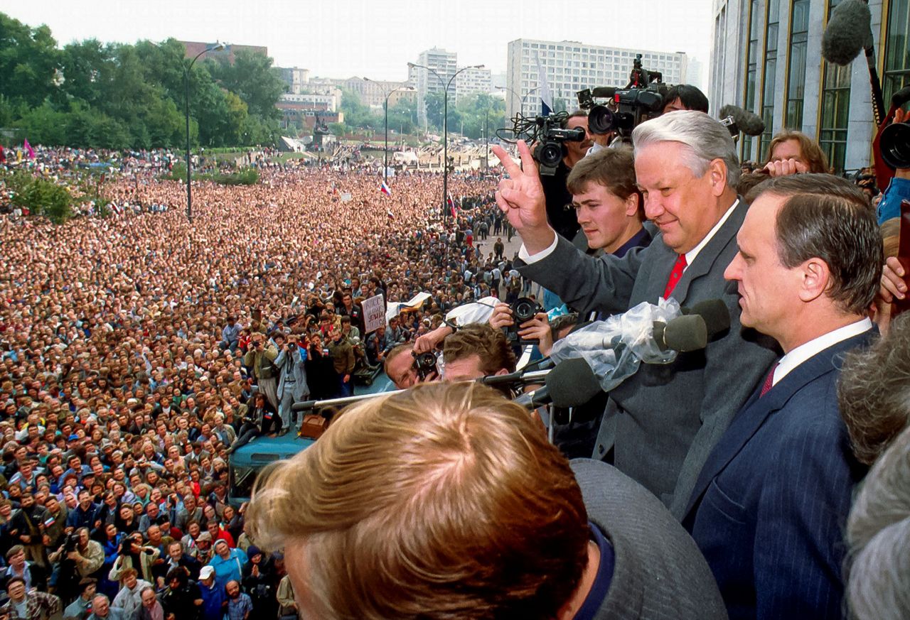 Августовский путч 1991 года Ельцин