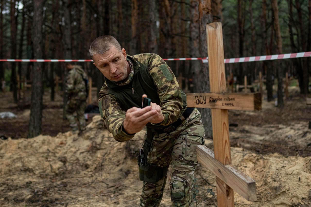 Могилы русских солдат в Украине