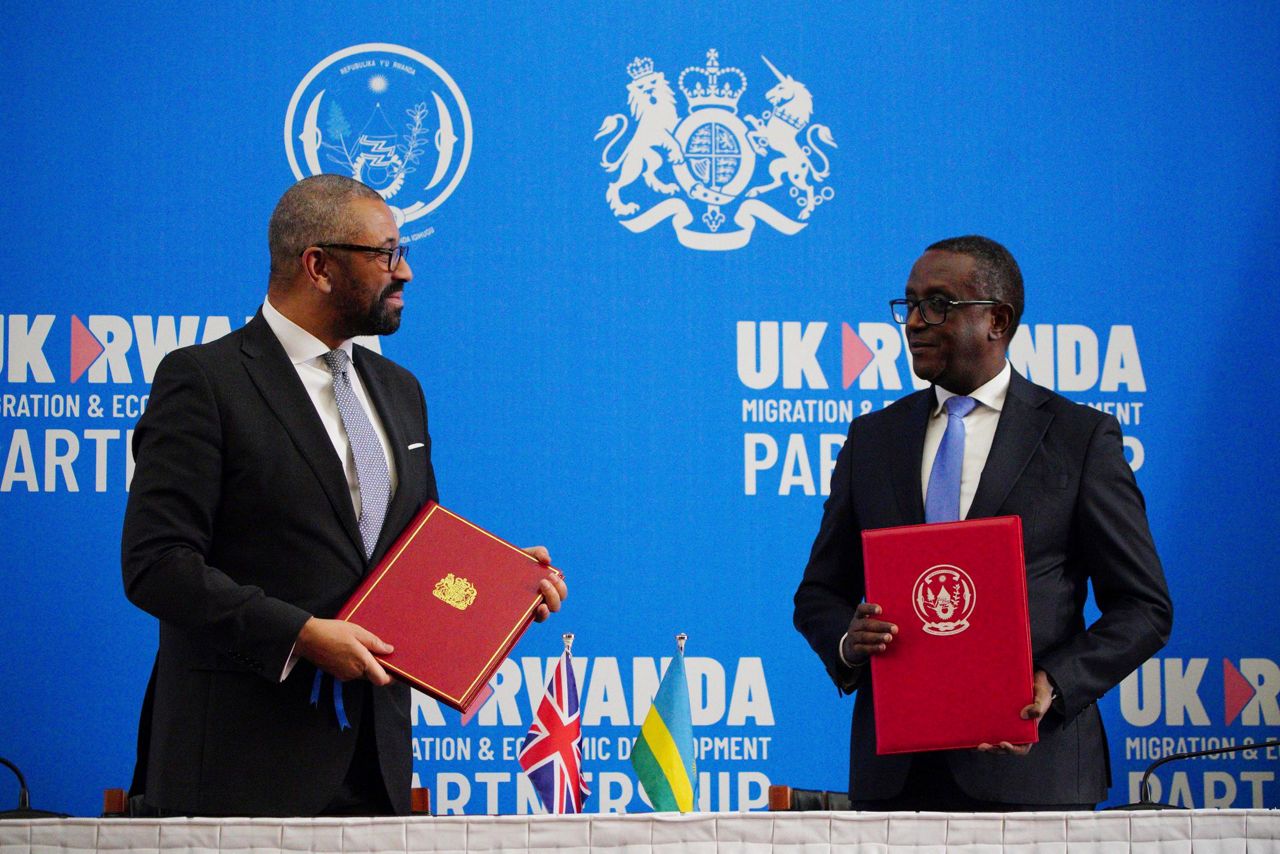 Britain and Rwanda strike a new treaty in efforts to revive asylum plan ...